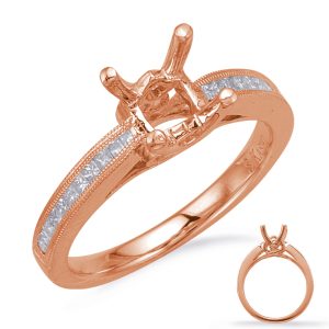 Rose Gold Engagement Ring