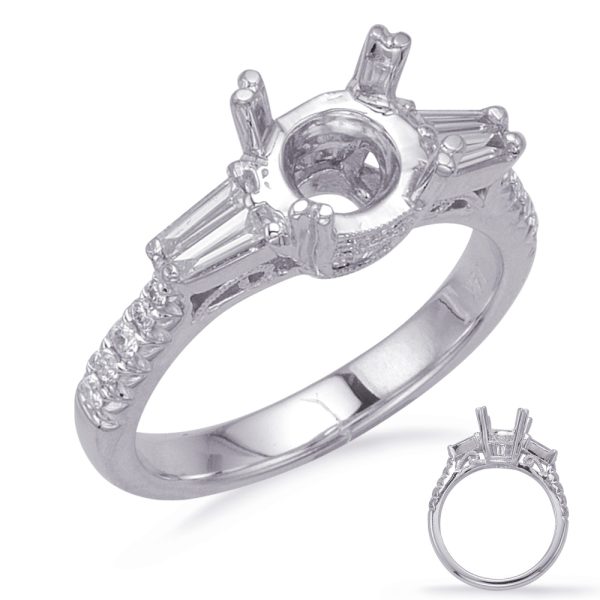 White Gold Engagement Ring