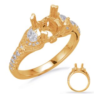 Yellow Gold Engagement Ring