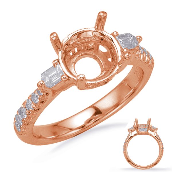 Rose Gold Engagement Ring
