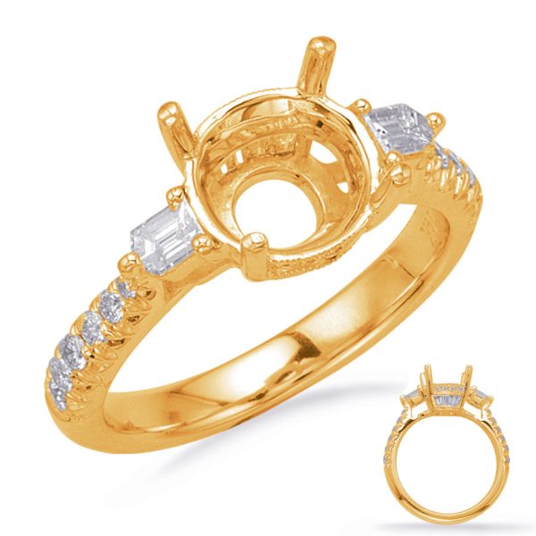Yellow Gold Engagement Ring