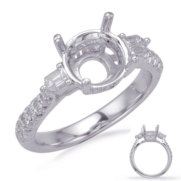 White Gold Engagement Ring