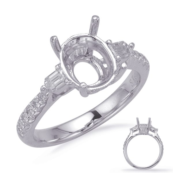 White Gold Engagement Ring