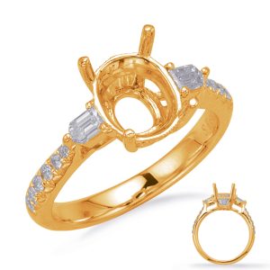 Yellow Gold Engagement Ring