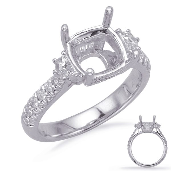 White Gold Engagement Ring