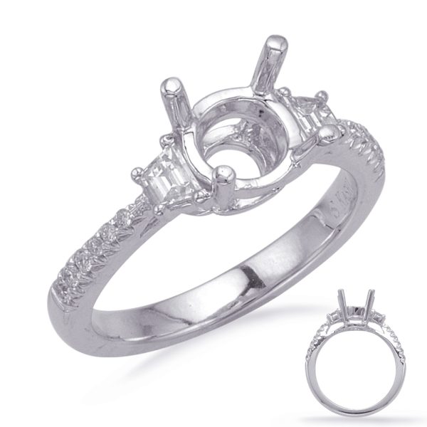White Gold Engagement Ring