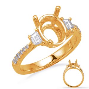 Yellow Gold Engagement Ring