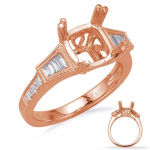 Rose Gold Engagement Ring