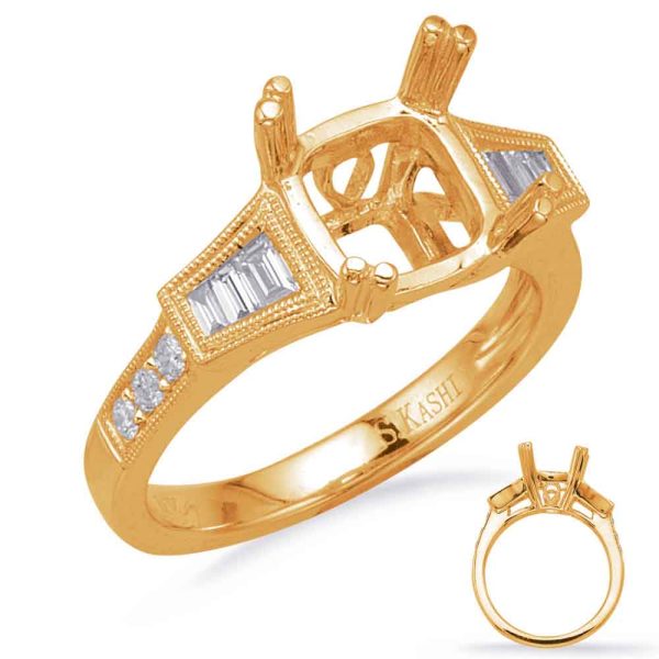 Yellow Gold Engagement Ring