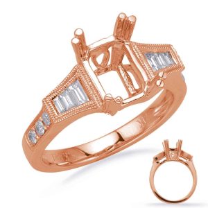 Rose Gold Engagement Ring
