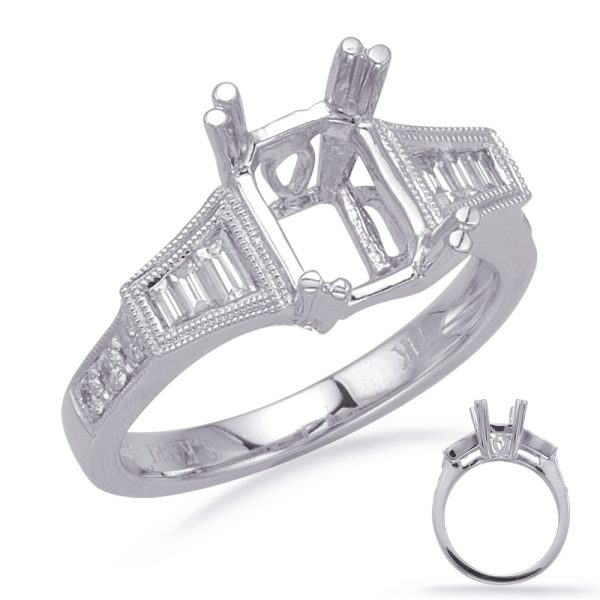 White Gold Engagement Ring