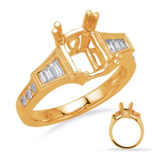 Yellow Gold Engagement Ring