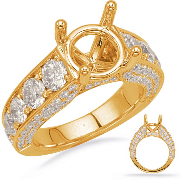 Yellow Gold Engagement Ring