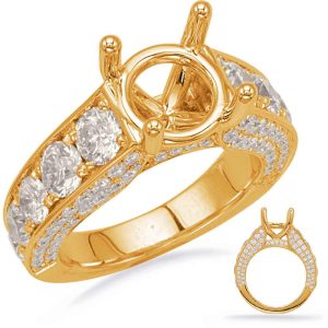 Yellow Gold Engagement Ring