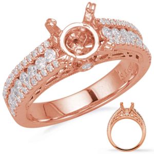 Rose Gold Engagement Ring