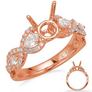 Rose Gold Engagement Ring