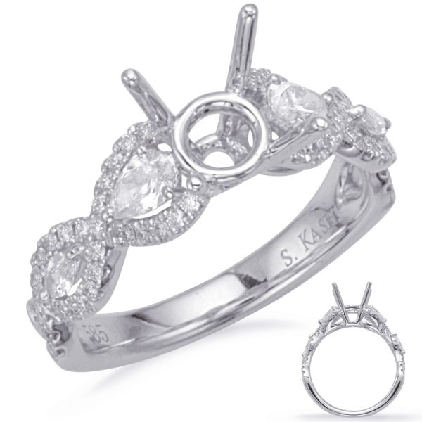 White Gold Engagement Ring