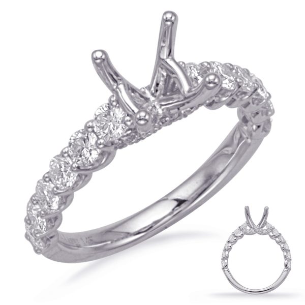 White Gold Engagement Ring
