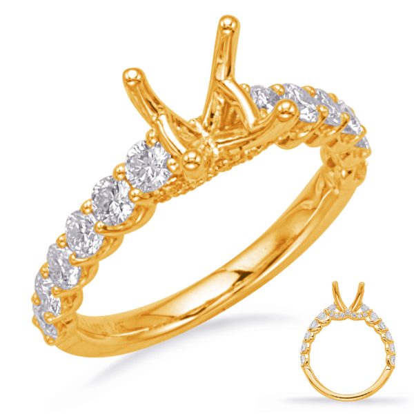 Yellow Gold Engagement Ring