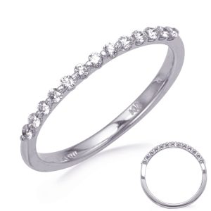 White Gold Wedding Band White Gold Wedding Band