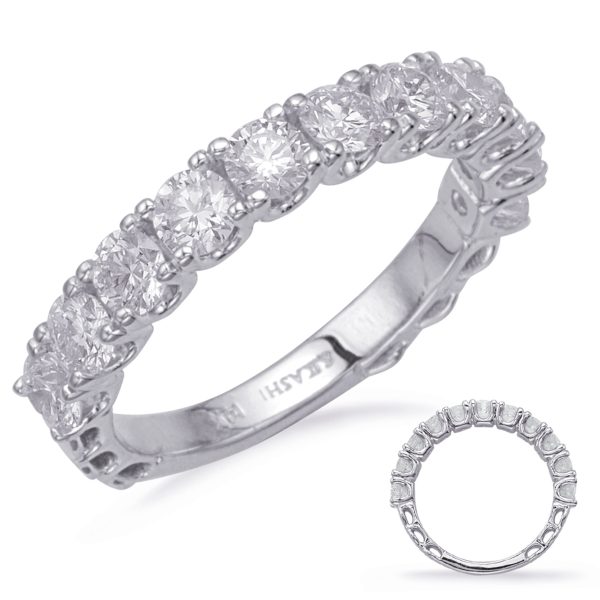 White Gold Wedding Band