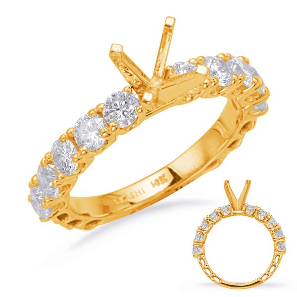 Yellow Gold Engagement Ring