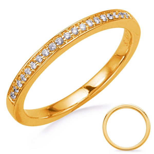 Yellow Gold Diamond Band
