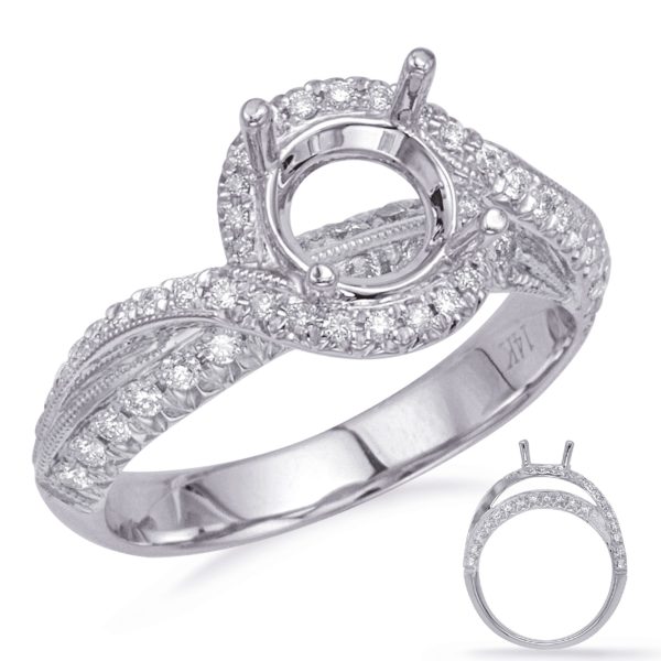White Gold Engagement Ring