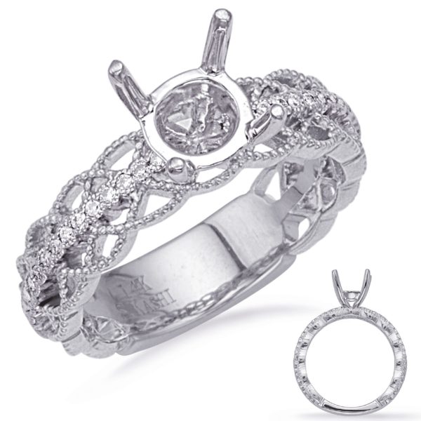 White Gold Engagement Ring