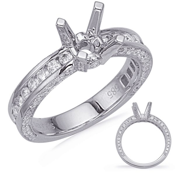 White Gold Engagement Ring