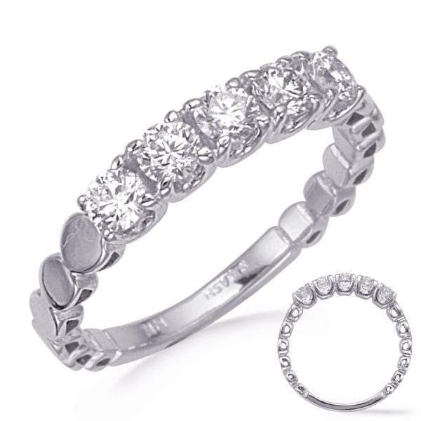 White Gold Wedding Band