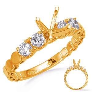 Yellow Gold Engagement Ring