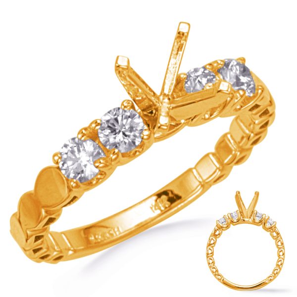 Yellow Gold Engagement Ring