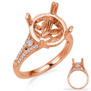 Rose Gold Engagement Ring