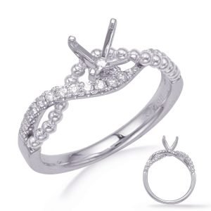White Gold Engagement Ring