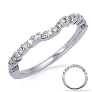 White Gold Wedding Band