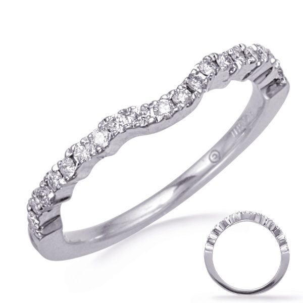 White Gold Wedding Band