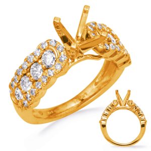 Yellow Gold Engagement Ring Yellow Gold Engagement Ring
