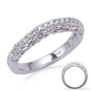 White Gold Wedding Band