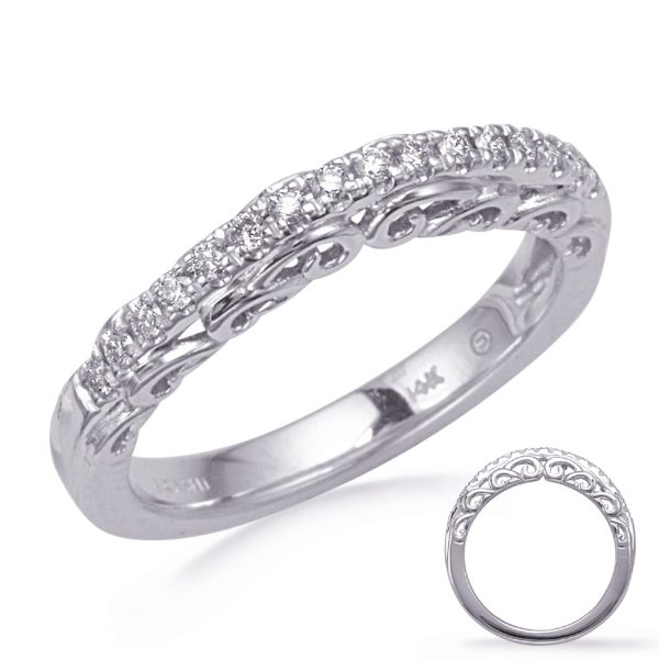 White Gold Wedding Band
