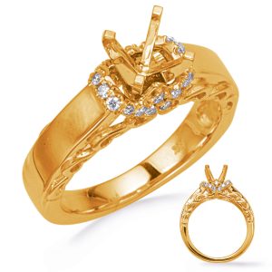 Yellow Gold Engagement Ring Yellow Gold Engagement Ring