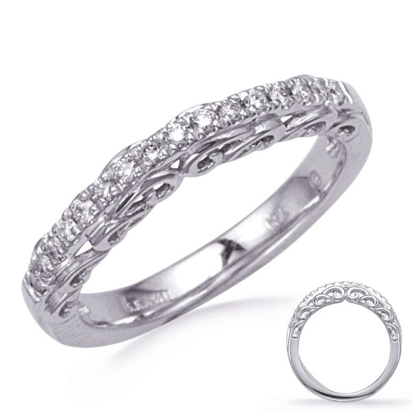 White Gold Wedding Band