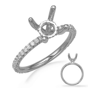 Platinum  Engagement Ring