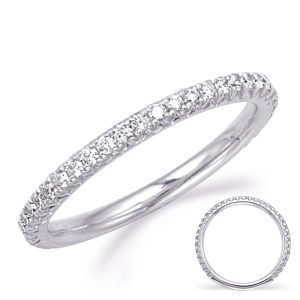 White Gold Wedding Band White Gold Wedding Band