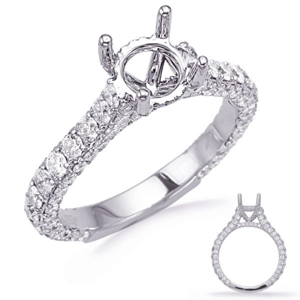 White Gold Engagement Ring