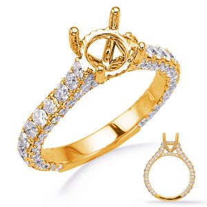 Yellow Gold Engagement Ring
