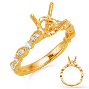 Yellow Gold Engagement Ring Yellow Gold Engagement Ring