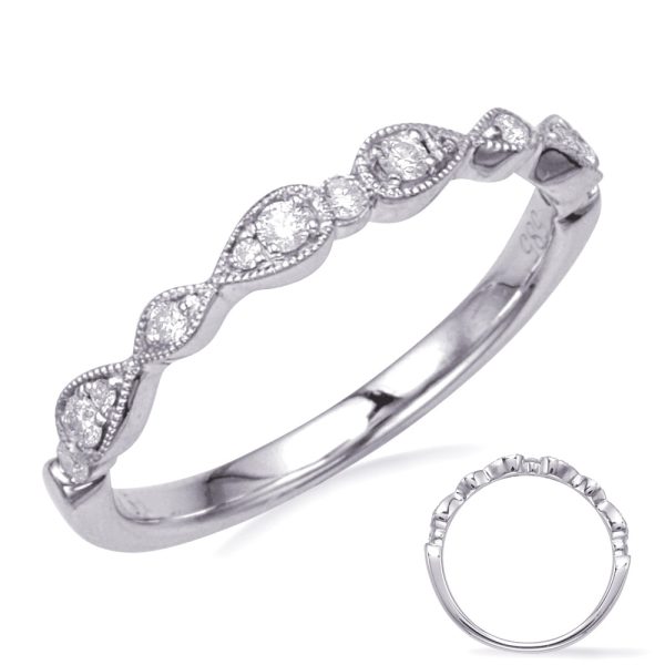 White Gold Matching Band