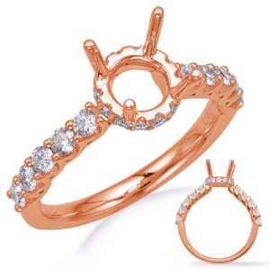 Rose Gold Engagement Ring