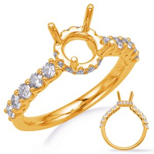 Yellow Gold Engagement Ring